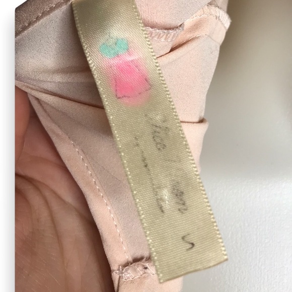 Alice Moon | Pink Low Cut Plunge Chest Loose fit Blouse - Picture 8 of 8